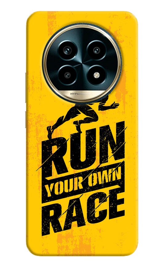 Run Your Own Race Realme 13 Pro 5G Hard Case Back Cover by Casekaro
