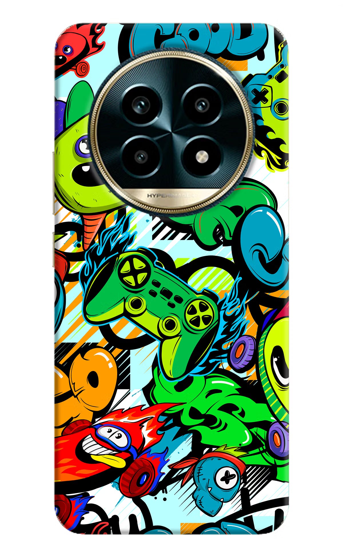 Game Doodle Realme 13 Pro 5G Hard Case Back Cover by Casekaro