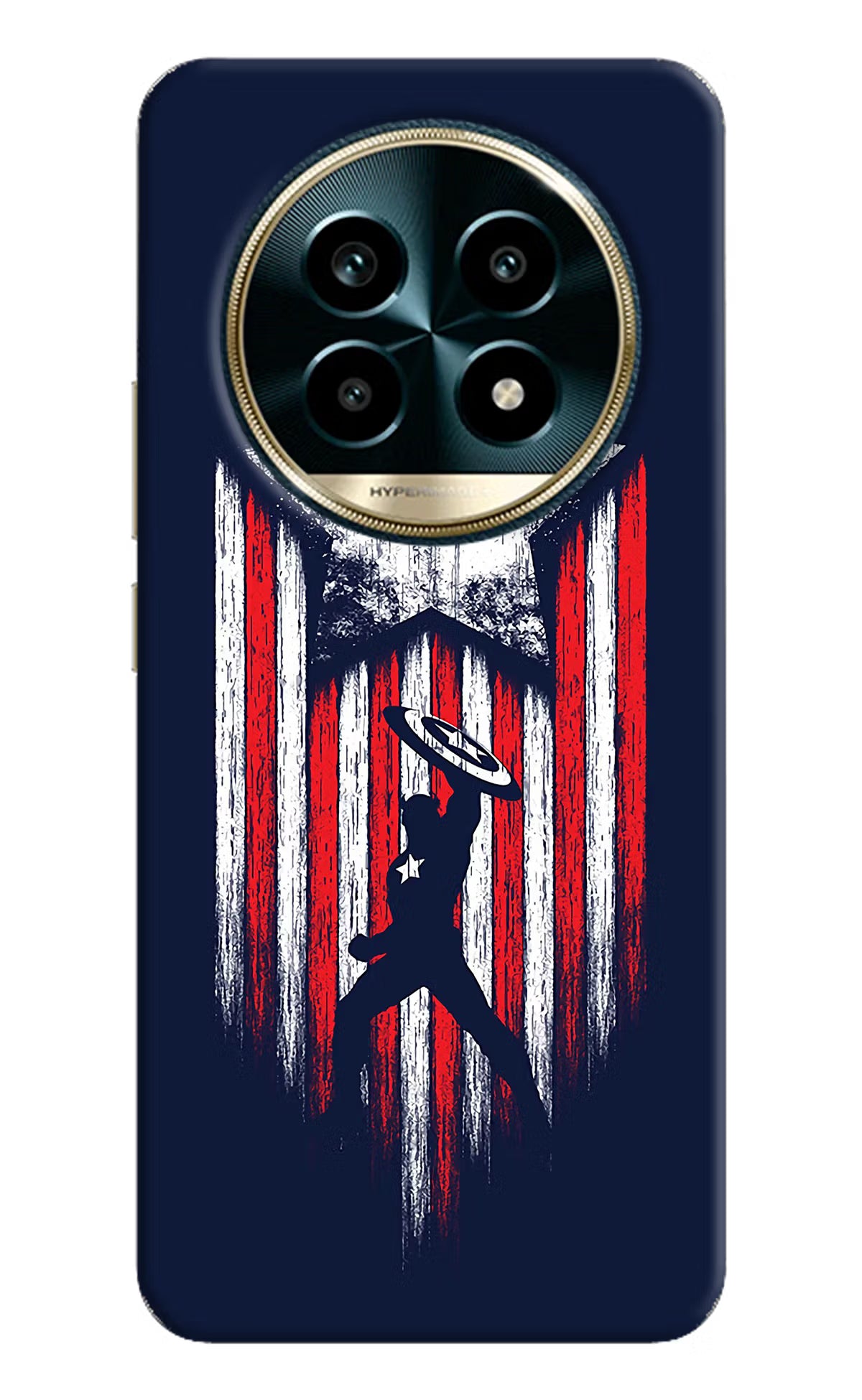 Captain America Marvel Art Realme 13 Pro 5G Hard Case Back Cover by Casekaro