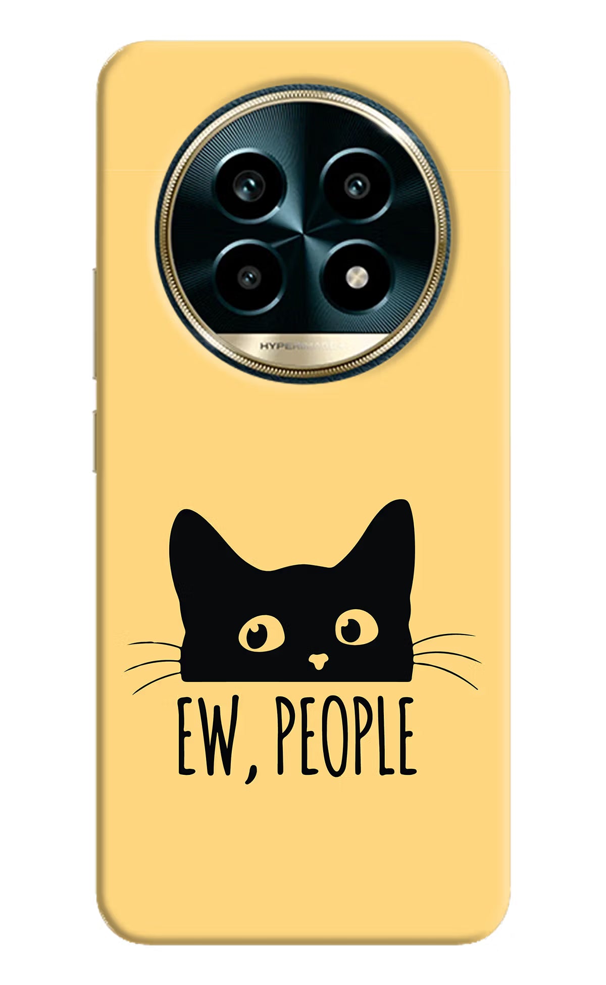 Ew People Catitude Realme 13 Pro 5G Hard Case Back Cover by Casekaro