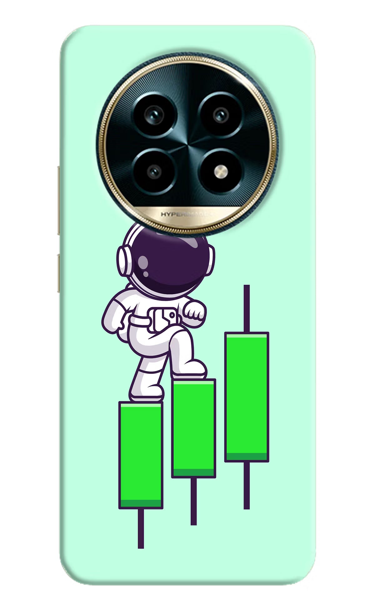 Astronaut Trader Realme 13 Pro 5G Hard Case Back Cover by Casekaro