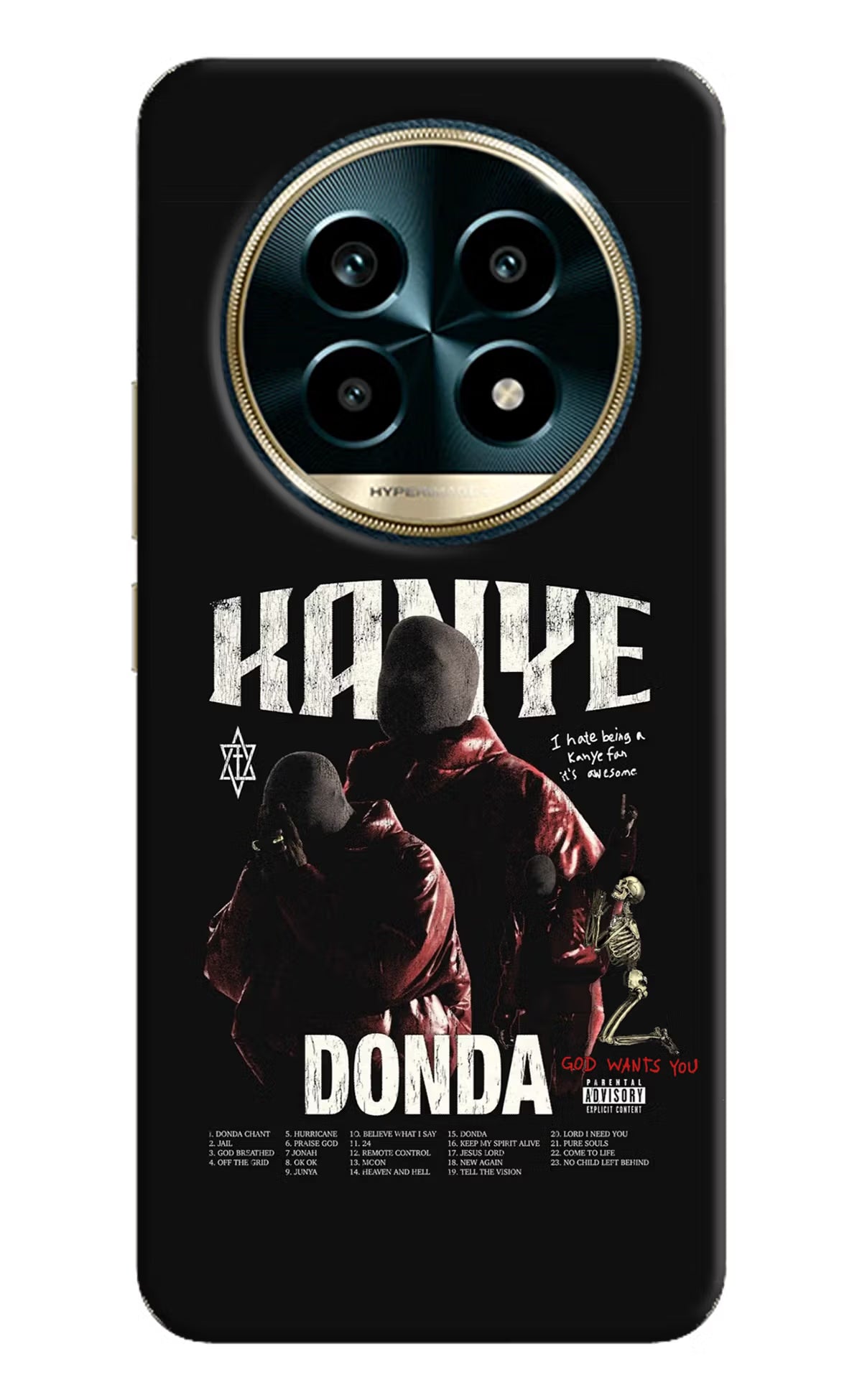 Donda Kanye West Realme 13 Pro 5G Hard Case Back Cover by Casekaro