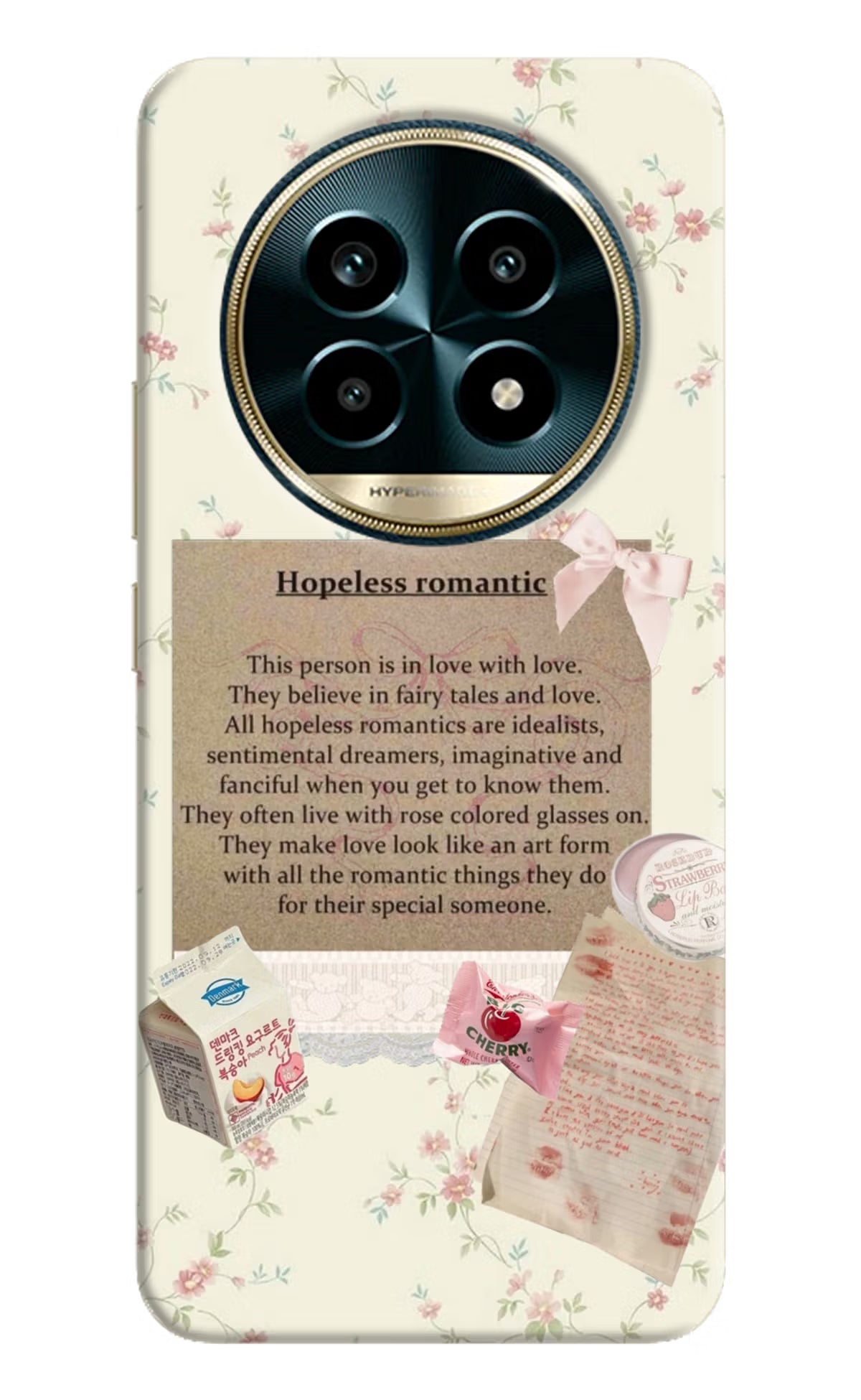 Hopeless Romantic Realme 13 Pro 5G Hard Case Back Cover by Casekaro