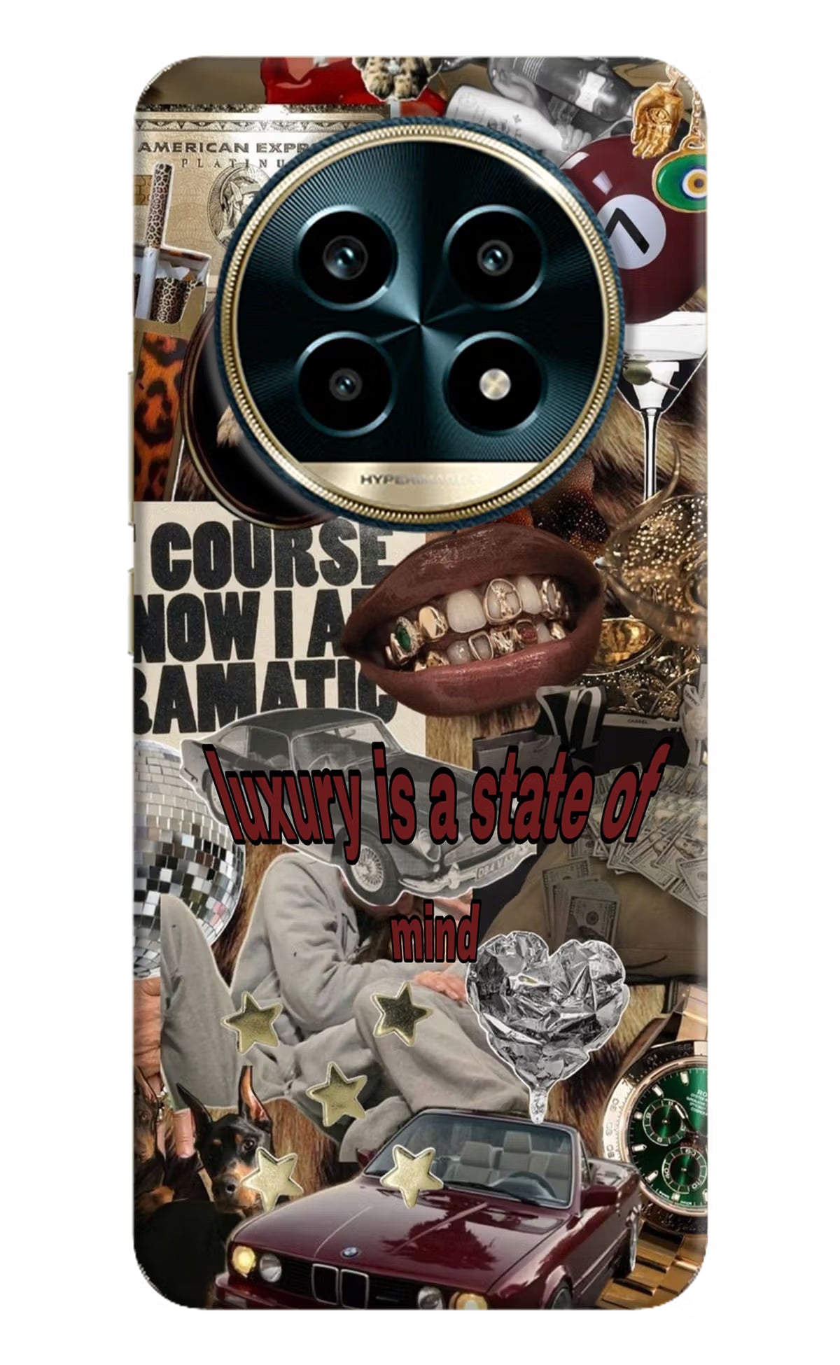 Luxury Realme 13 Pro 5G Hard Case Back Cover by Casekaro