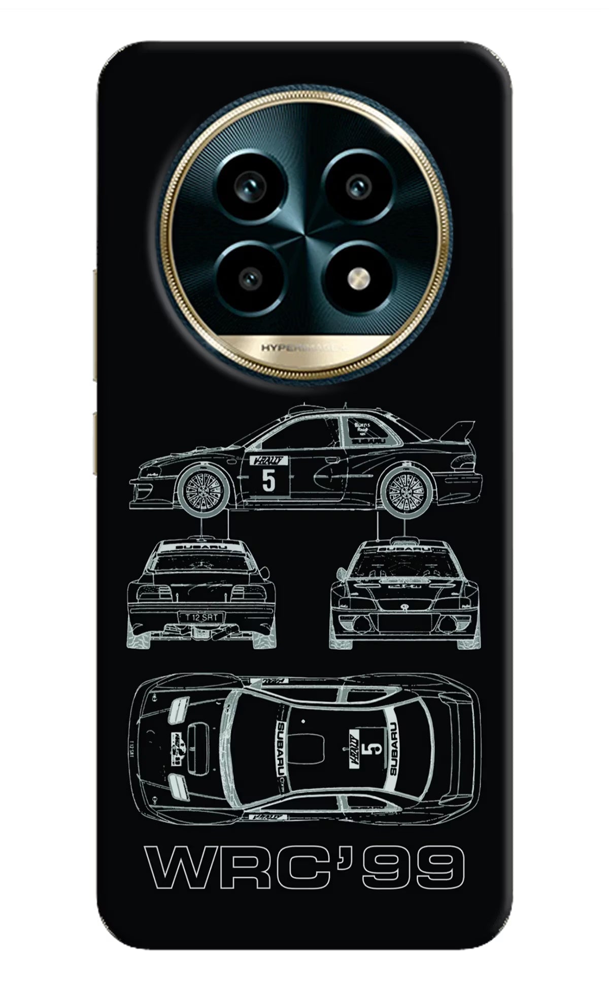 WRC'99 Realme 13 Pro 5G Hard Case Back Cover by Casekaro