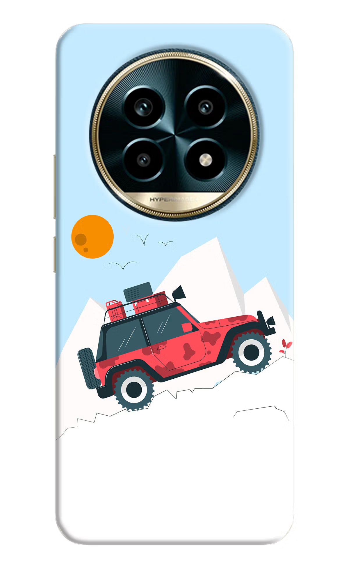 Mountain Trail Beast Realme 13 Pro 5G Hard Case Back Cover by Casekaro