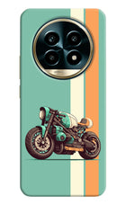 Striped Moto Drift Realme 13 Pro 5G Hard Case Back Cover by Casekaro