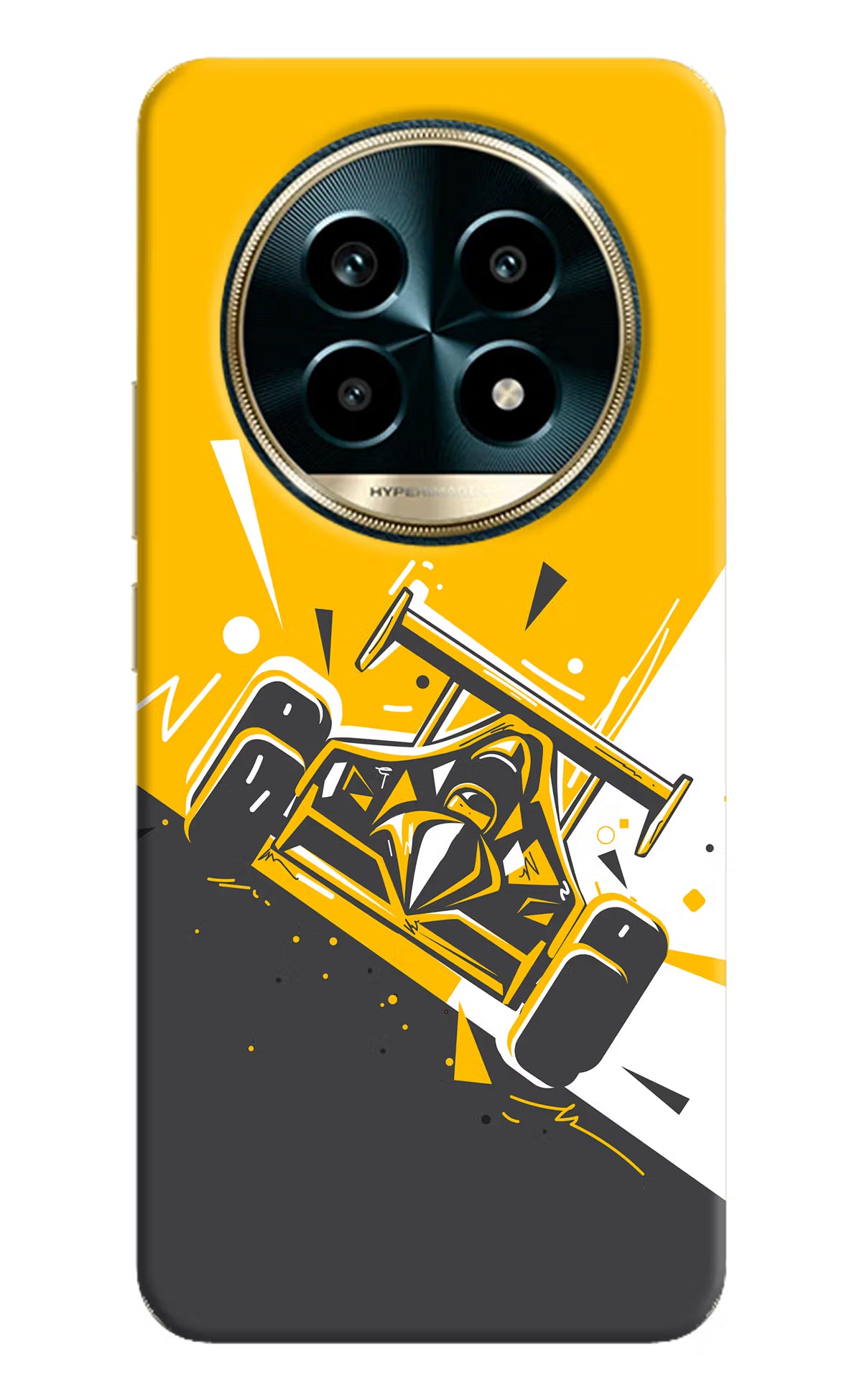 Track King Realme 13 Pro 5G Hard Case Back Cover by Casekaro