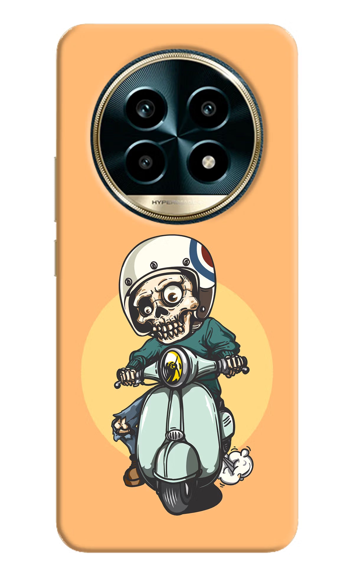Undead Biker Realme 13 Pro 5G Hard Case Back Cover by Casekaro