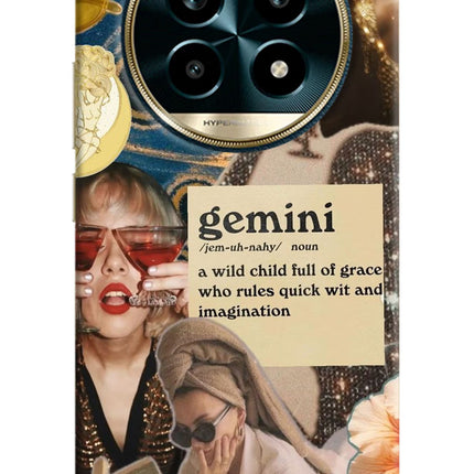 Gemini Zodiac Realme 13 Pro 5G Hard Case Back Cover by Casekaro