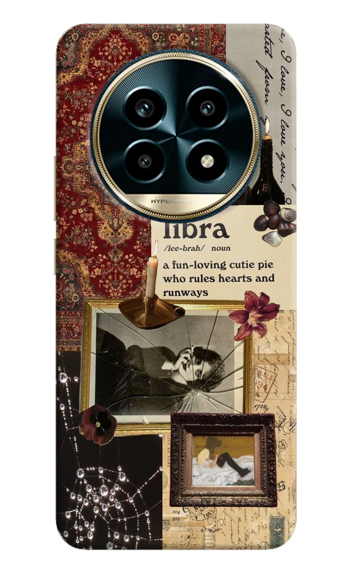 Libra Zodiac Realme 13 Pro 5G Hard Case Back Cover by Casekaro