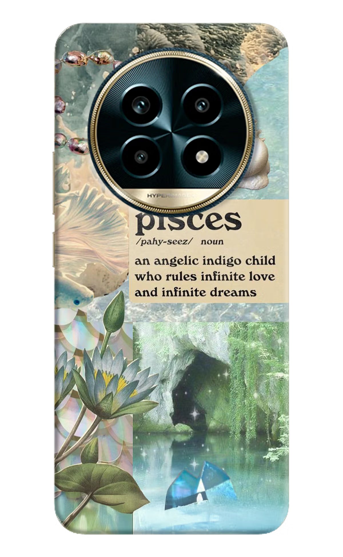 Pisces Zodiac Realme 13 Pro 5G Hard Case Back Cover by Casekaro