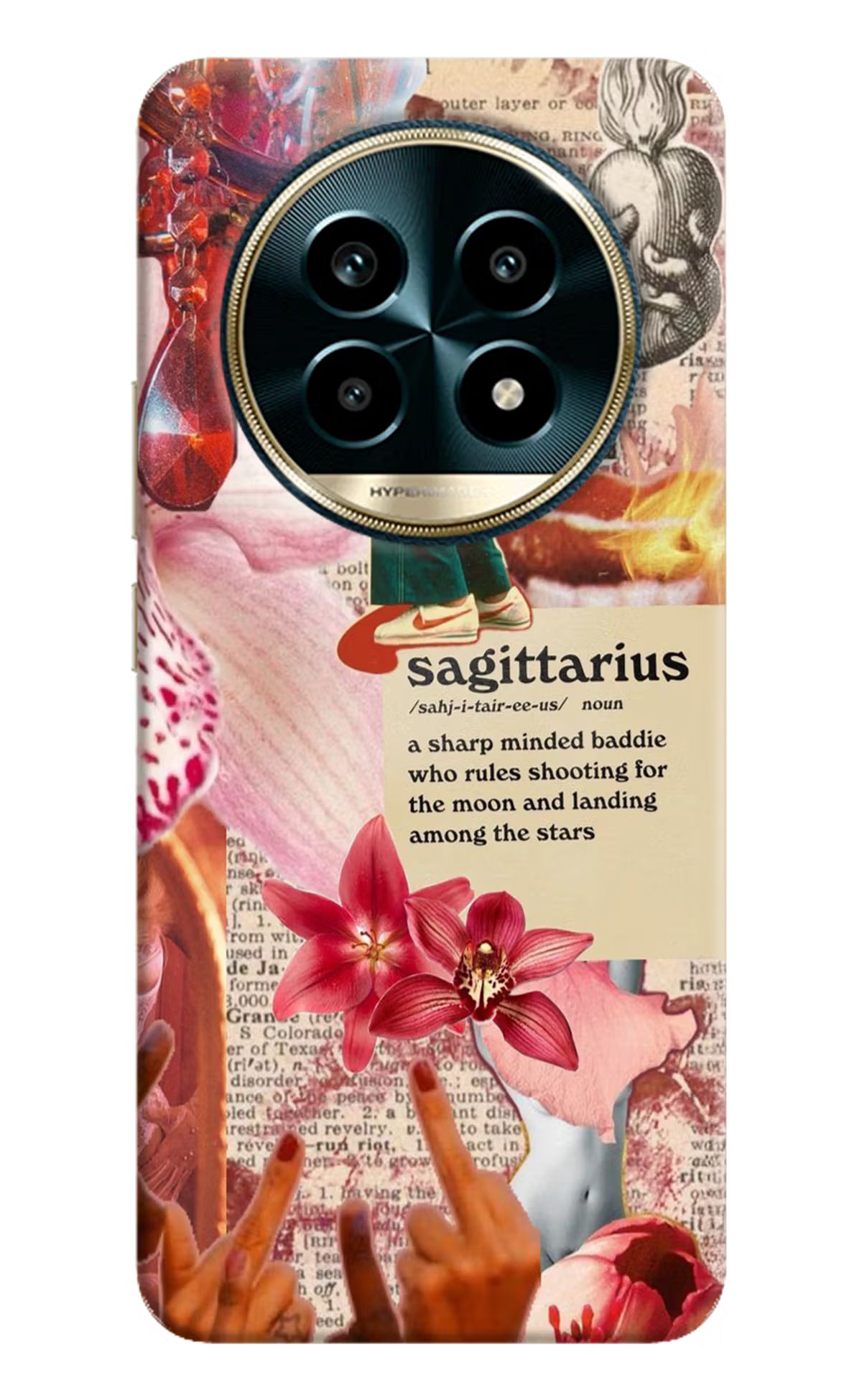 Sagittarius Zodiac Realme 13 Pro 5G Hard Case Back Cover by Casekaro