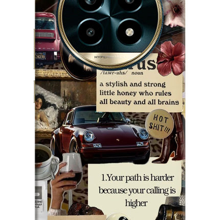 Taurus Zodiac Realme 13 Pro 5G Hard Case Back Cover by Casekaro