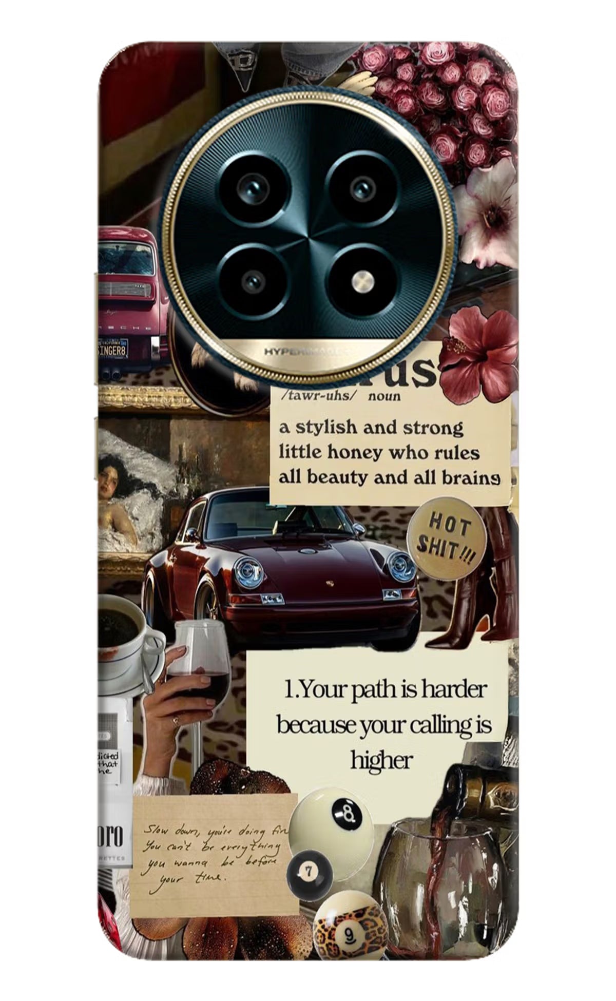 Taurus Zodiac Realme 13 Pro 5G Hard Case Back Cover by Casekaro