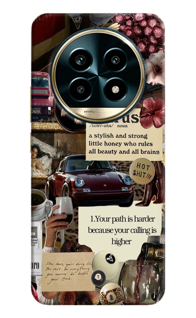 Taurus Zodiac Realme 13 Pro 5G Hard Case Back Cover by Casekaro