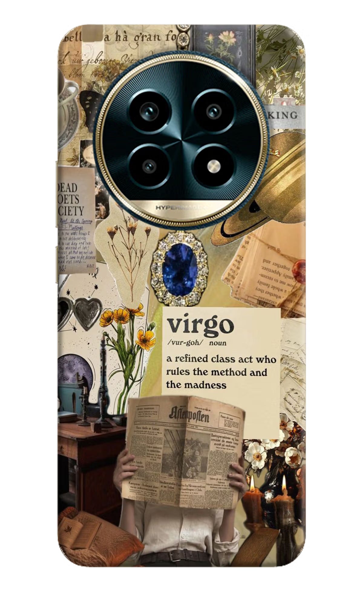 Virgo Zodiac Realme 13 Pro 5G Hard Case Back Cover by Casekaro