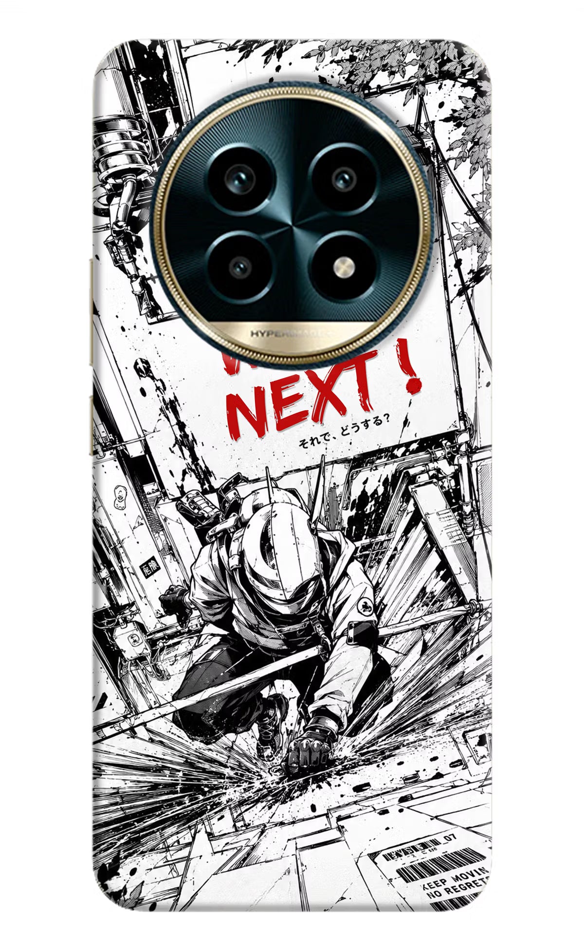 Who's Next Realme 13 Pro 5G Hard Case Back Cover by Casekaro
