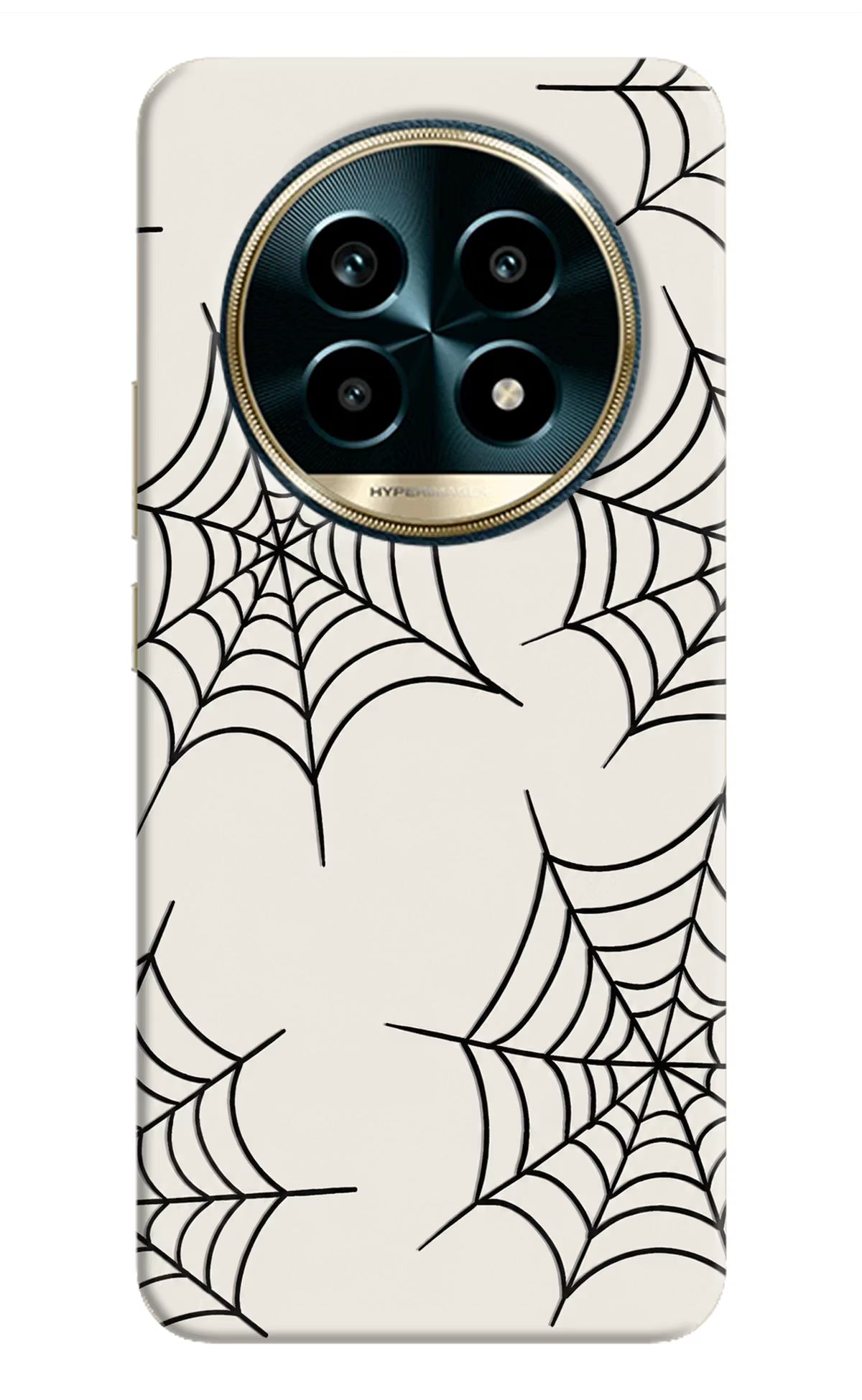 Spider Web Realme 13 Pro 5G Hard Case Back Cover by Casekaro