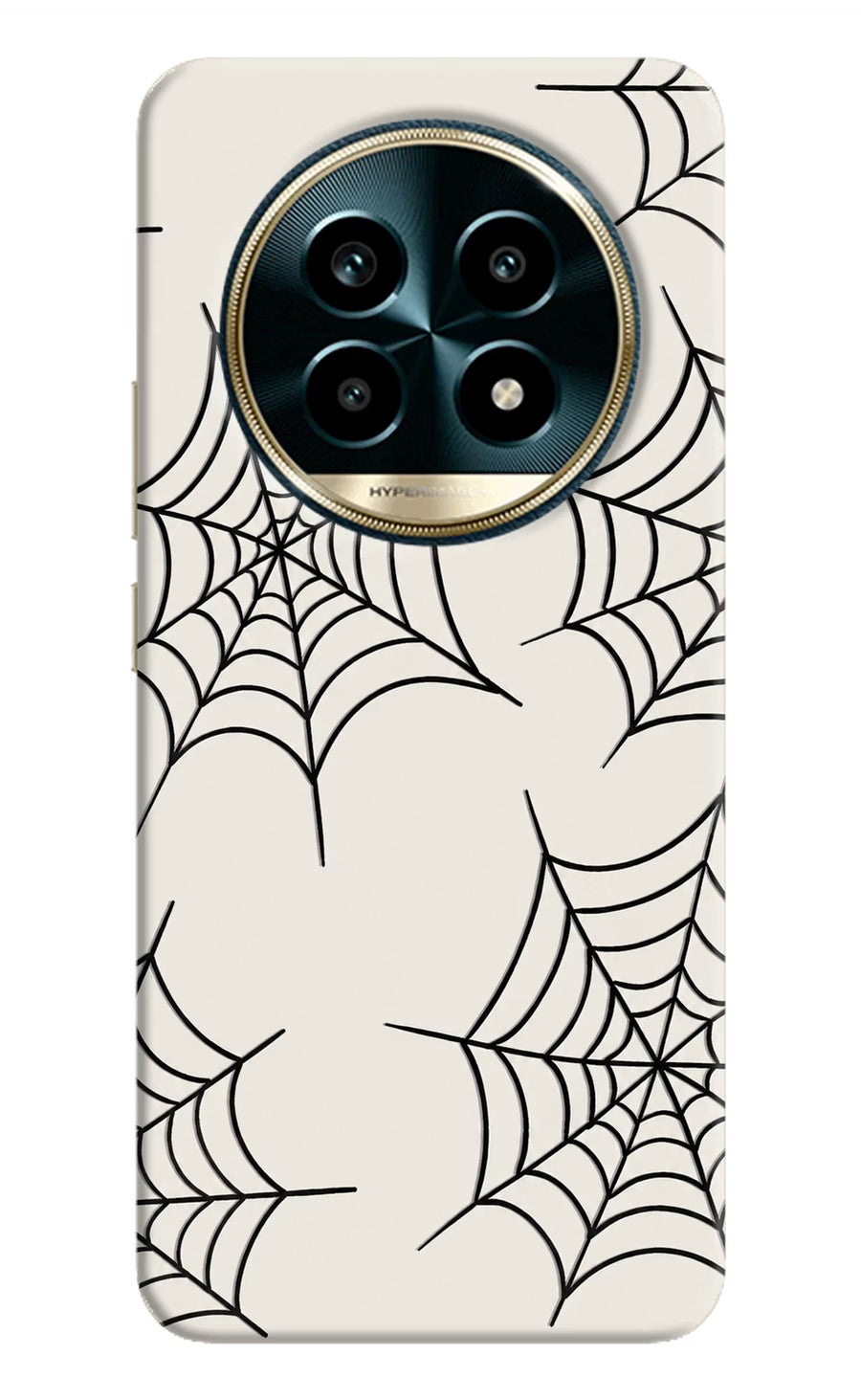 Spider Web Realme 13 Pro 5G Back Cover, Hard case