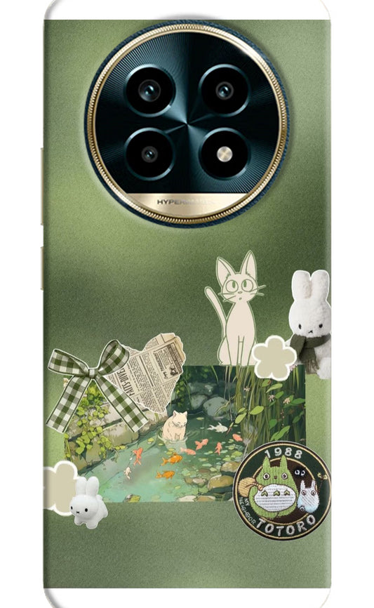 Aesthetic anime Realme 13 Pro 5G Hard Case Back Cover by Casekaro