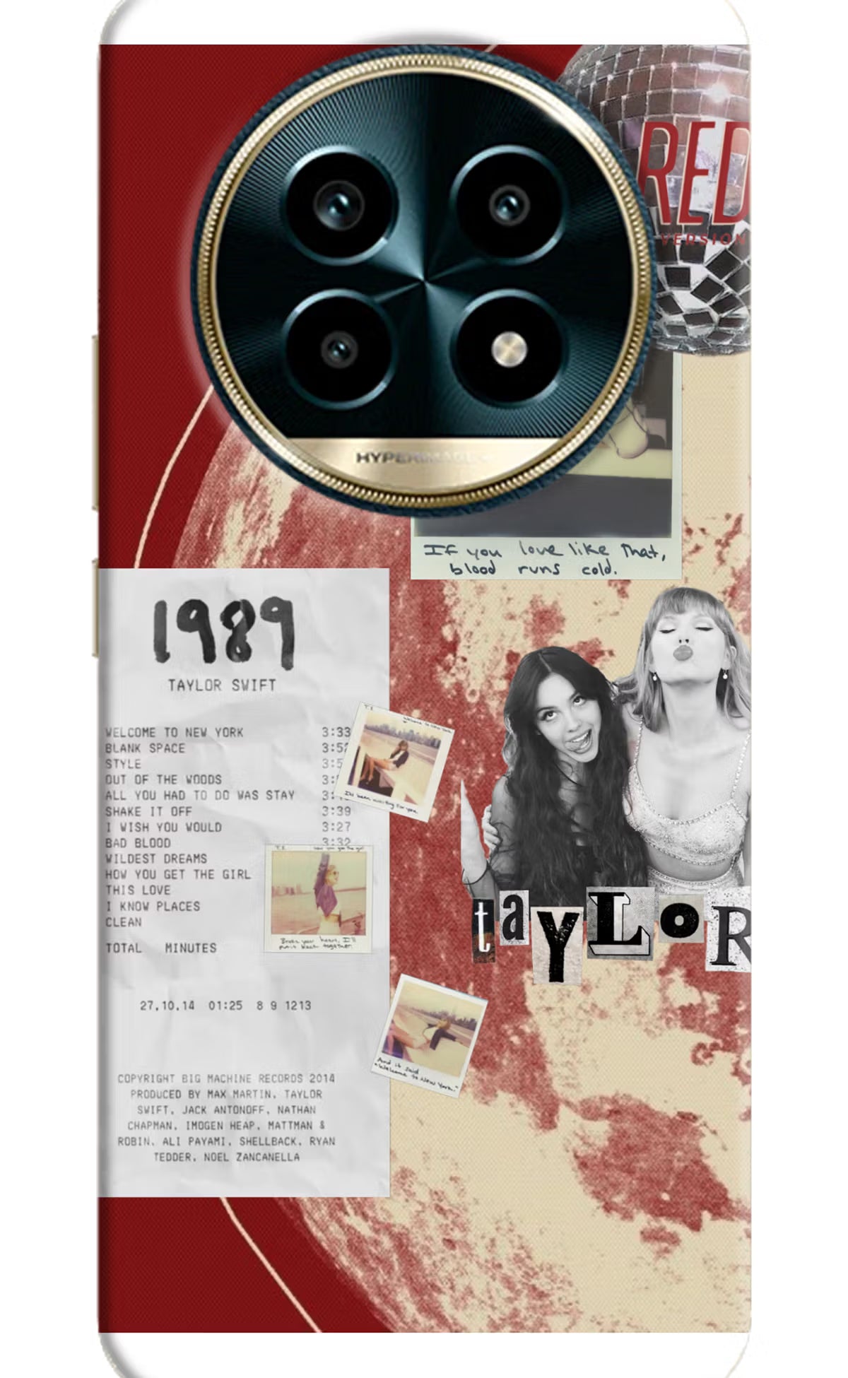 Taylor Swift Realme 13 Pro 5G Back Cover