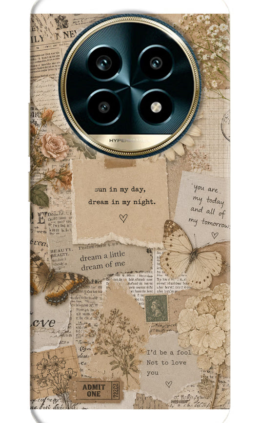 Vintage case Realme 13 Pro 5G Hard Case Back Cover by Casekaro