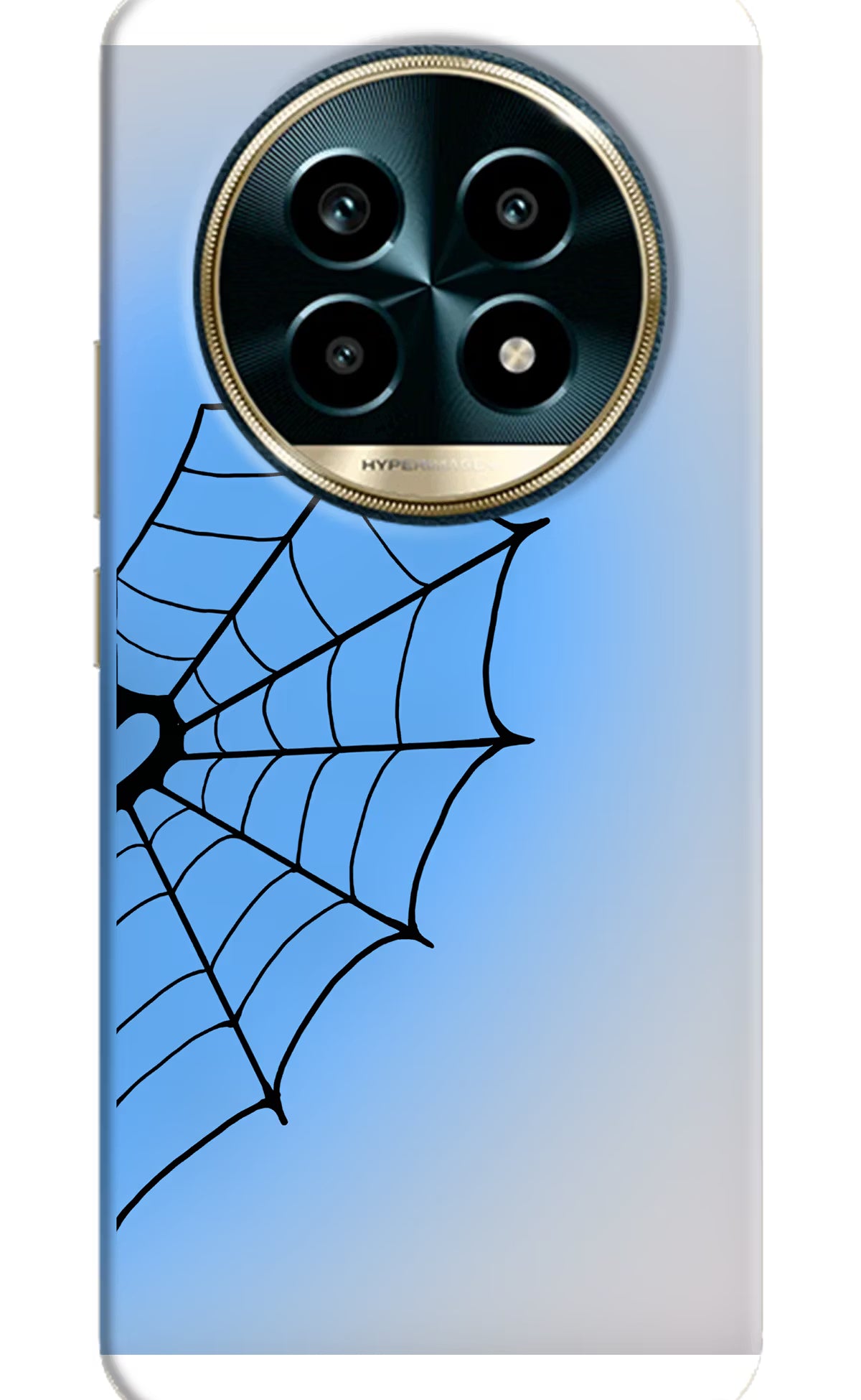 Blue Web Realme 13 Pro 5G Back Cover