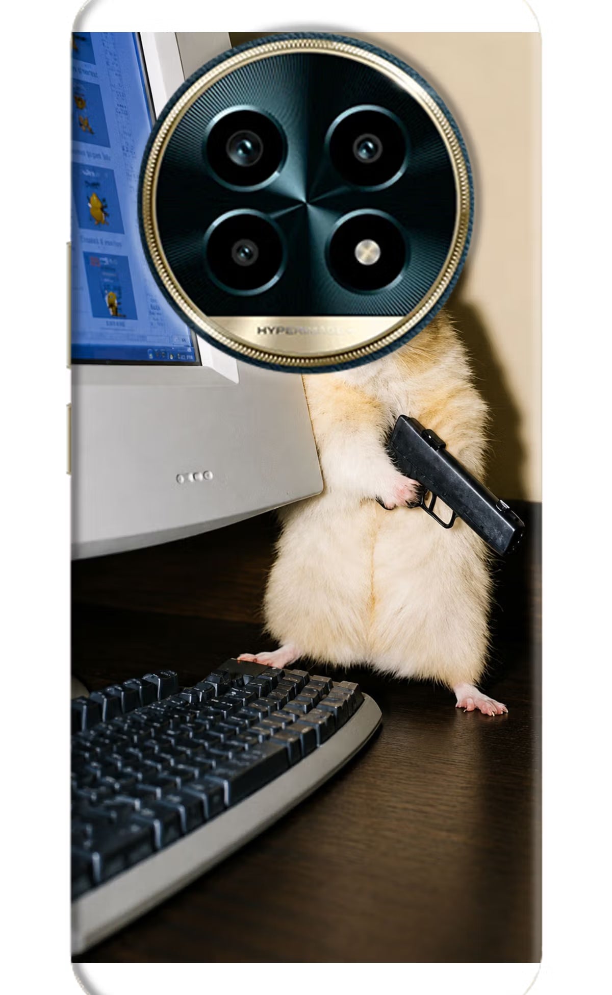 Hacker Hamster Realme 13 Pro 5G Back Cover