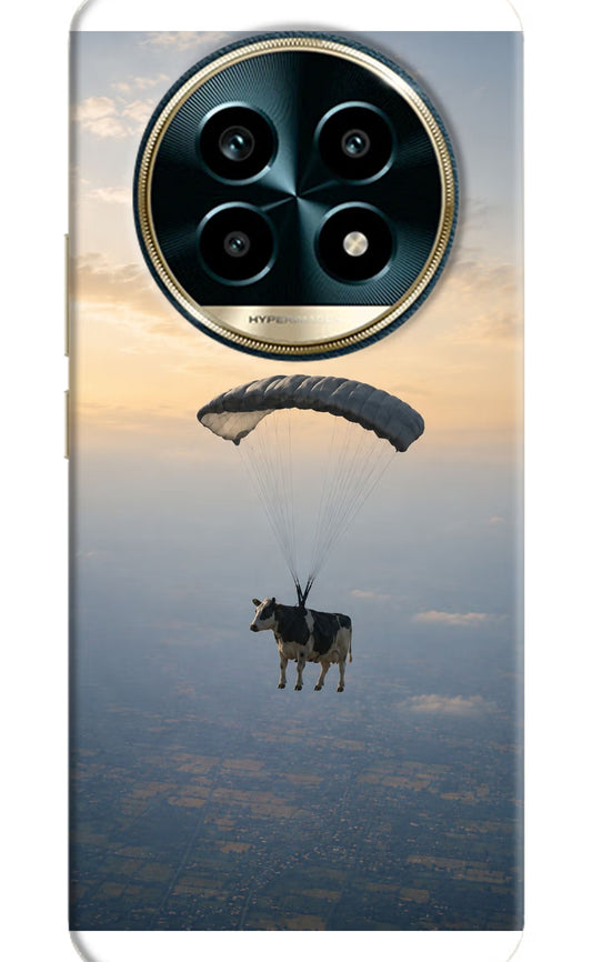 Skydiving Cow Realme 13 Pro 5G Hard Case Back Cover by Casekaro