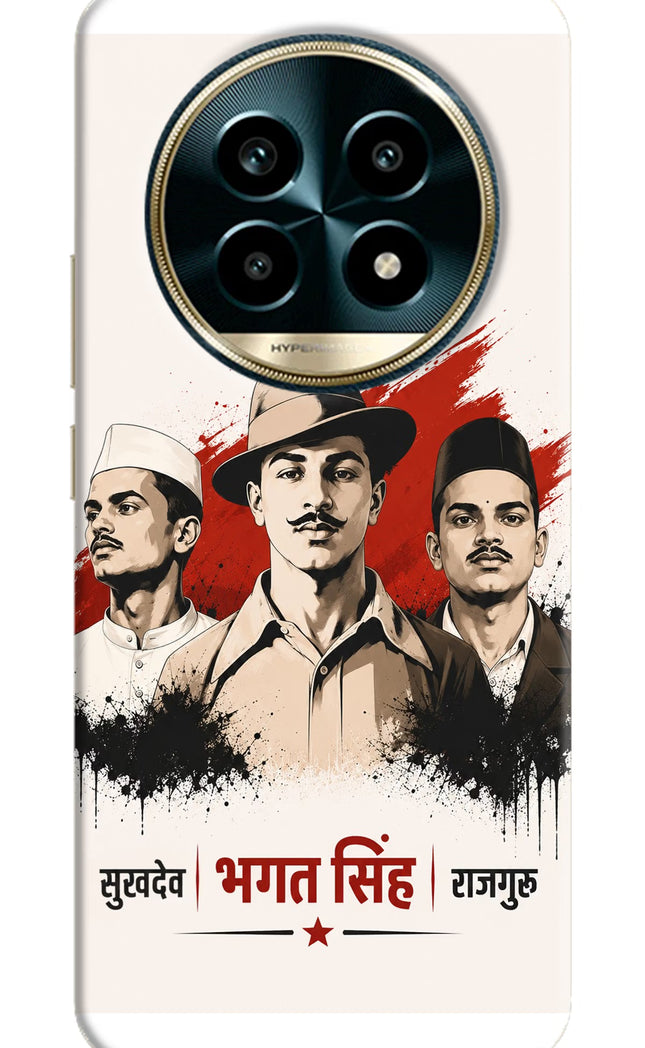 Bhagat Singh Trio Realme 13 Pro 5G Hard Case Back Cover by Casekaro