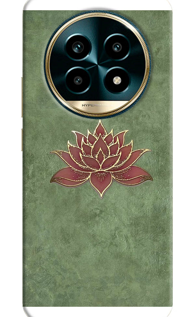 Lotus Grace Realme 13 Pro 5G Hard Case Back Cover by Casekaro