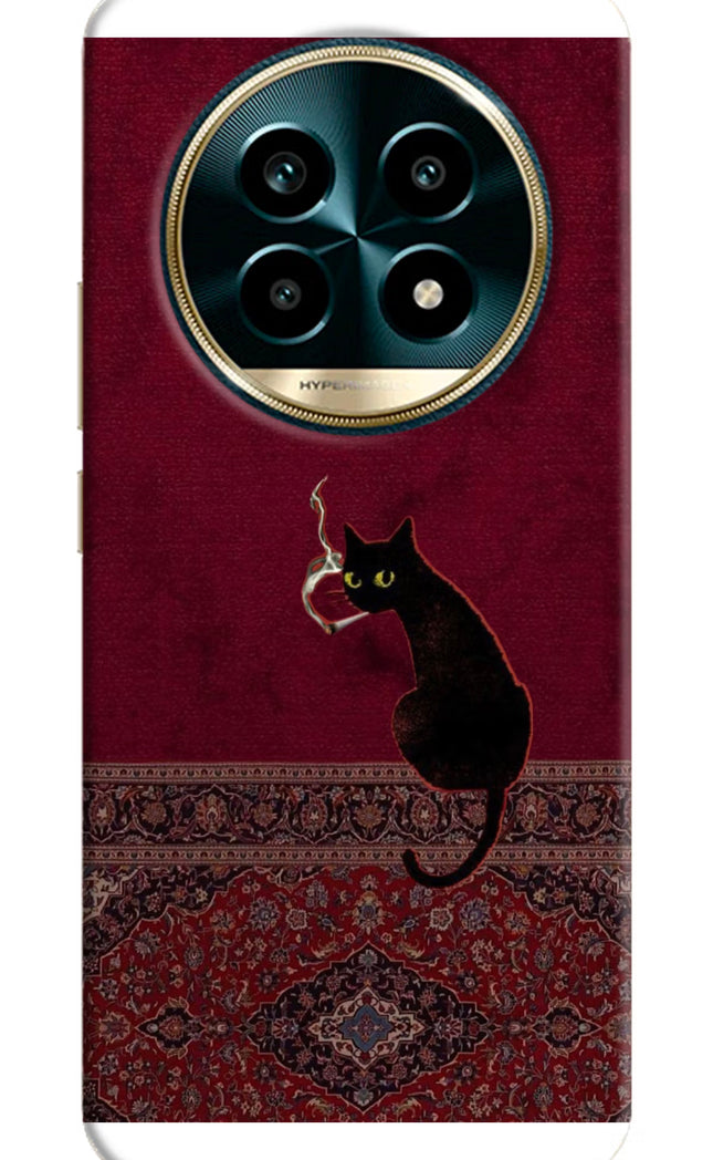 Midnight Cat Realme 13 Pro 5G Hard Case Back Cover by Casekaro