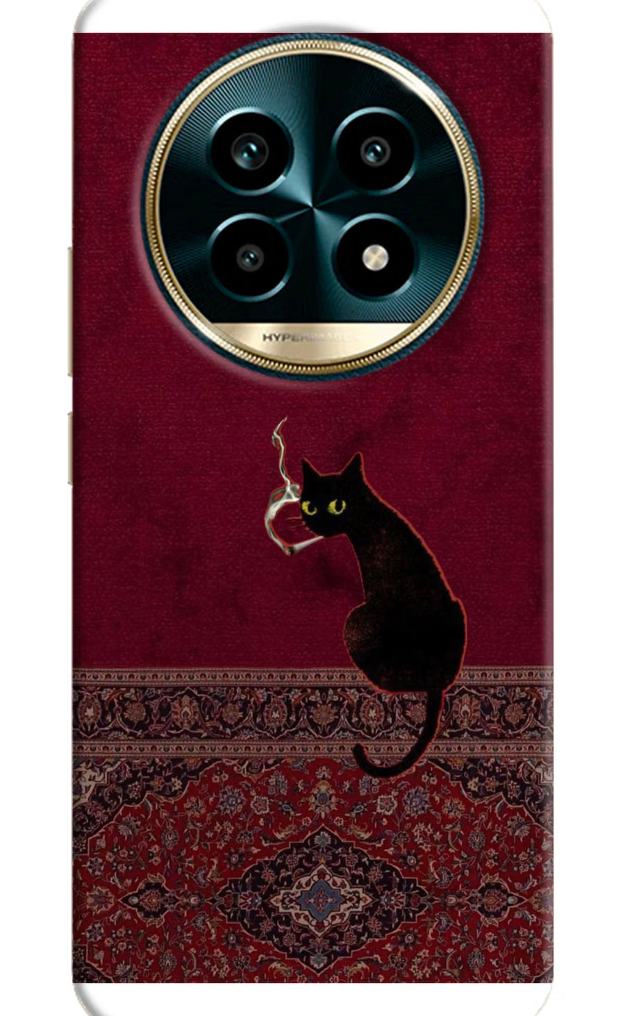 Midnight Cat Realme 13 Pro 5G Back Cover, Hard case
