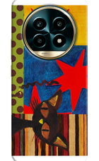 Pop Cat Realme 13 Pro 5G Hard Case Back Cover by Casekaro