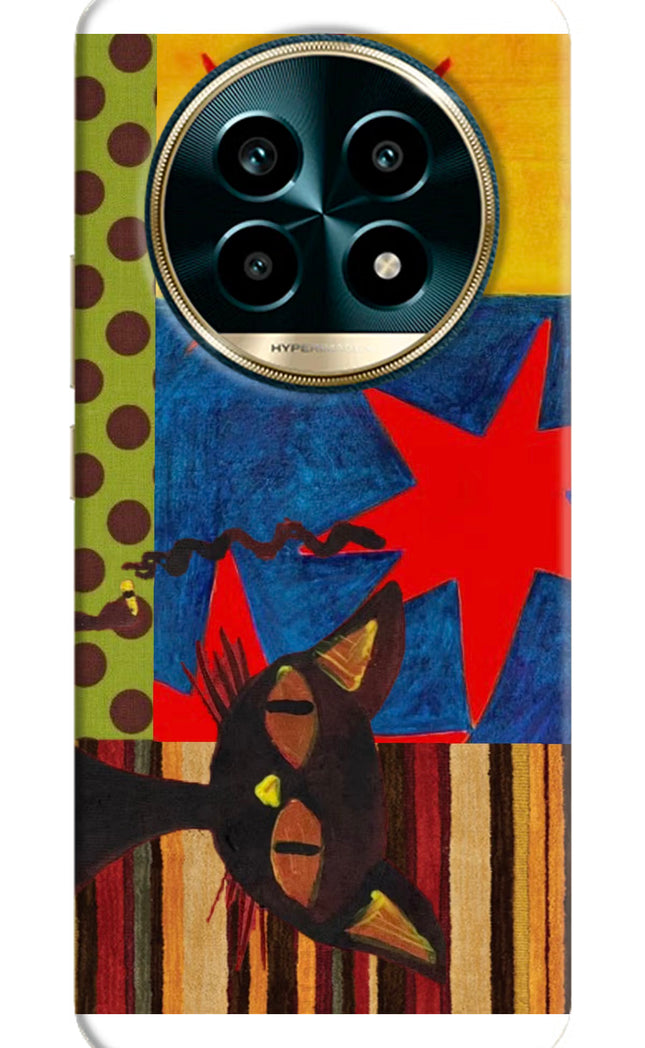 Pop Cat Realme 13 Pro 5G Hard Case Back Cover by Casekaro