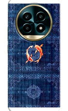 Koi Blue Realme 13 Pro 5G Hard Case Back Cover by Casekaro