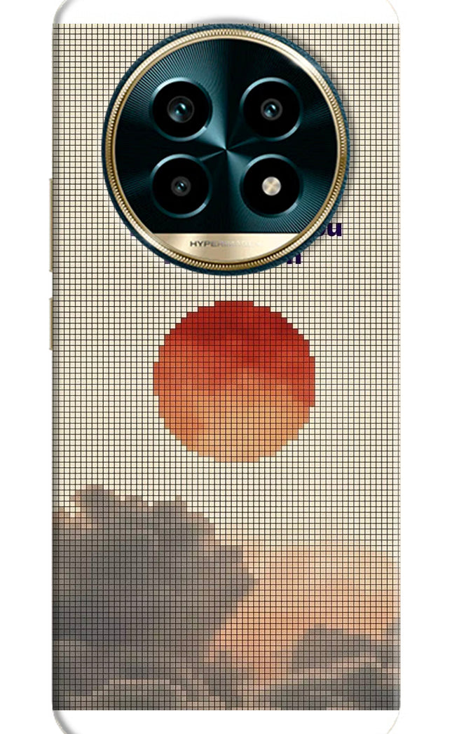 Pixel Sun Realme 13 Pro 5G Hard Case Back Cover by Casekaro