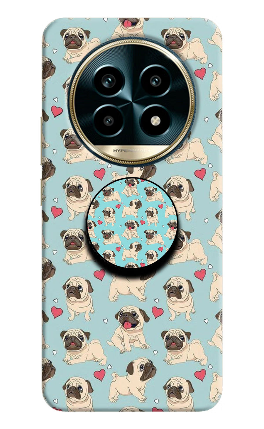 Pug Dog Realme 13 Pro 5G Pop Case, Hard case