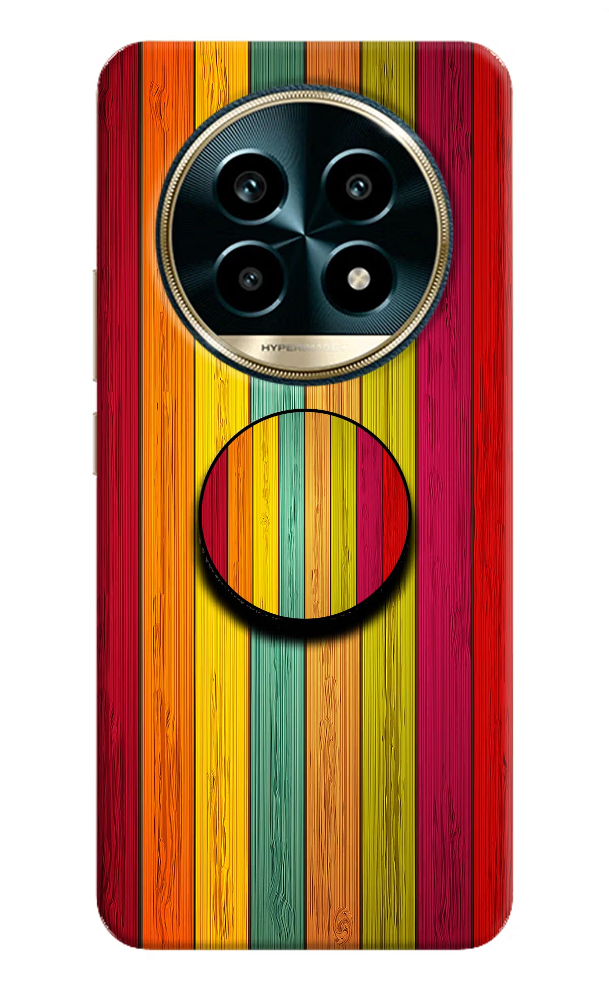 Multicolor Wooden Realme 13 Pro 5G Pop Case by Casekaro