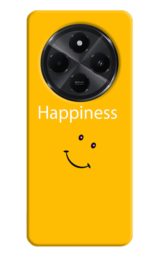 Happiness With Smiley Redmi A4 5G Hard Case Back Cover by Casekaro