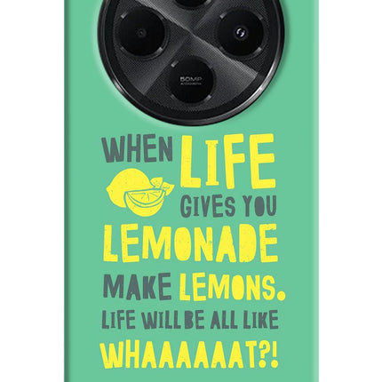 Quote Redmi A4 5G Hard Case Back Cover by Casekaro
