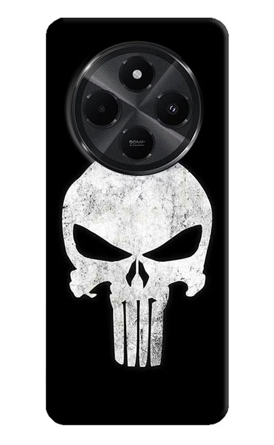 Punisher Skull Redmi A4 5G Hard Case Back Cover by Casekaro