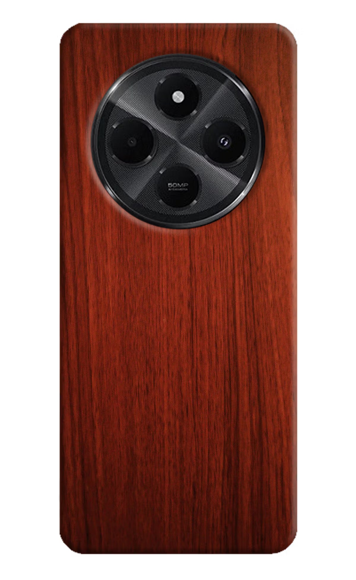 Wooden Plain Pattern Redmi A4 5G Hard Case Back Cover by Casekaro