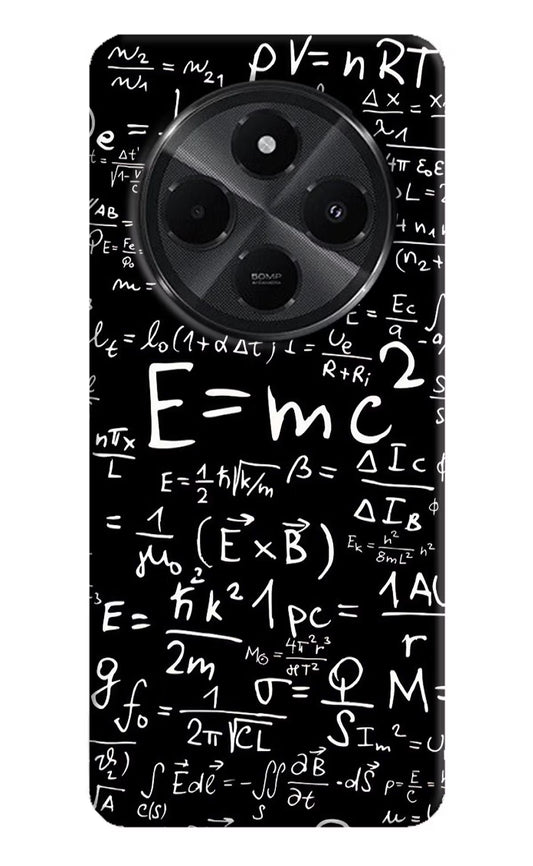 Physics Formula Redmi A4 5G Hard Case Back Cover by Casekaro
