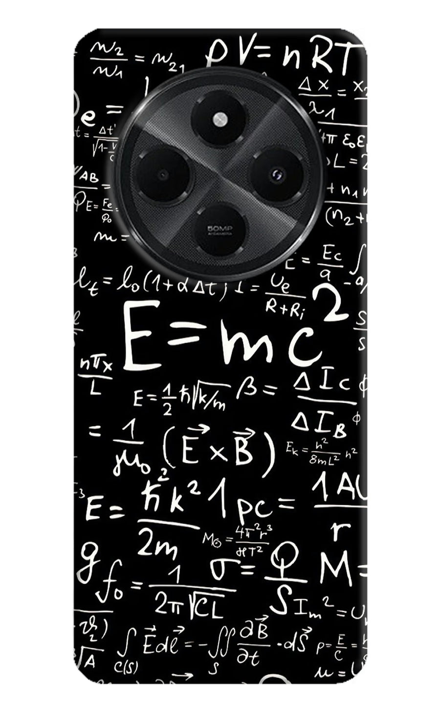 Physics Formula Redmi A4 5G Back Cover, Hard case