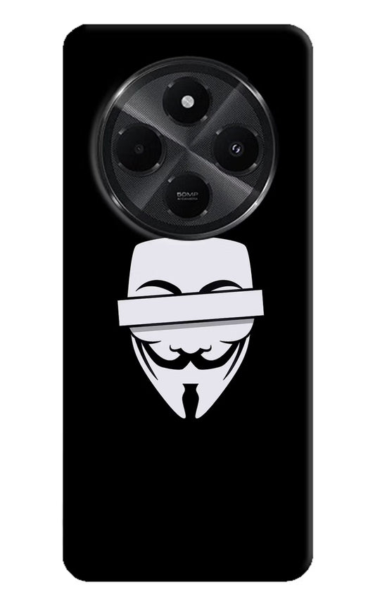 Anonymous Face Redmi A4 5G Hard Case Back Cover by Casekaro