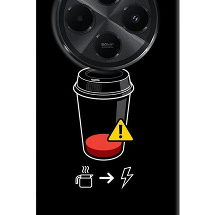 Coffee Redmi A4 5G Hard Case Back Cover by Casekaro