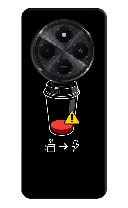 Coffee Redmi A4 5G Hard Case Back Cover by Casekaro