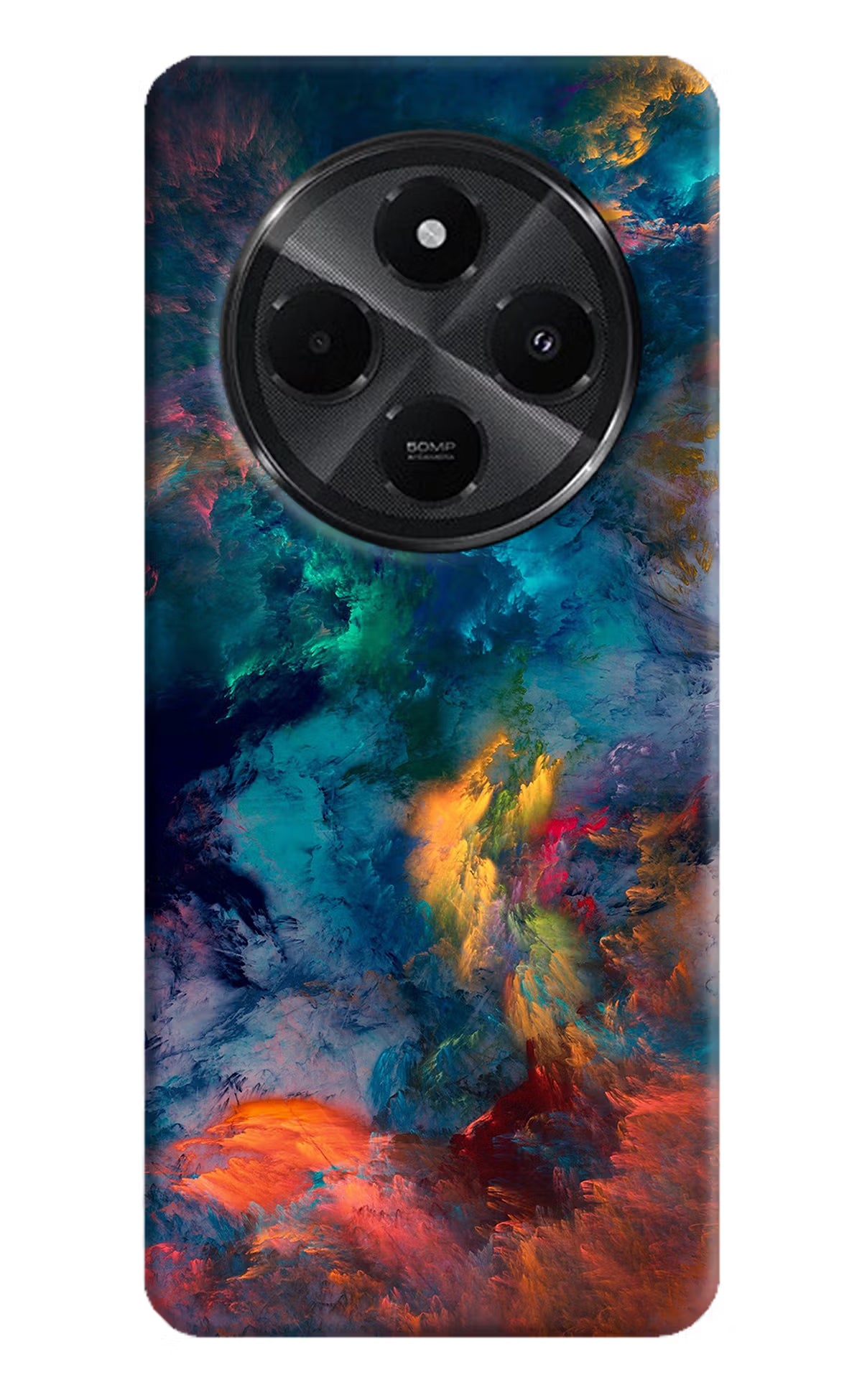 Artwork Paint Redmi A4 5G Hard Case Back Cover by Casekaro